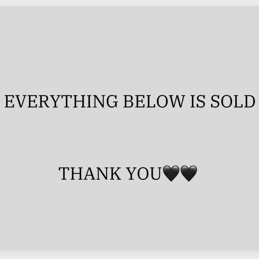 THANK YOU 🖤